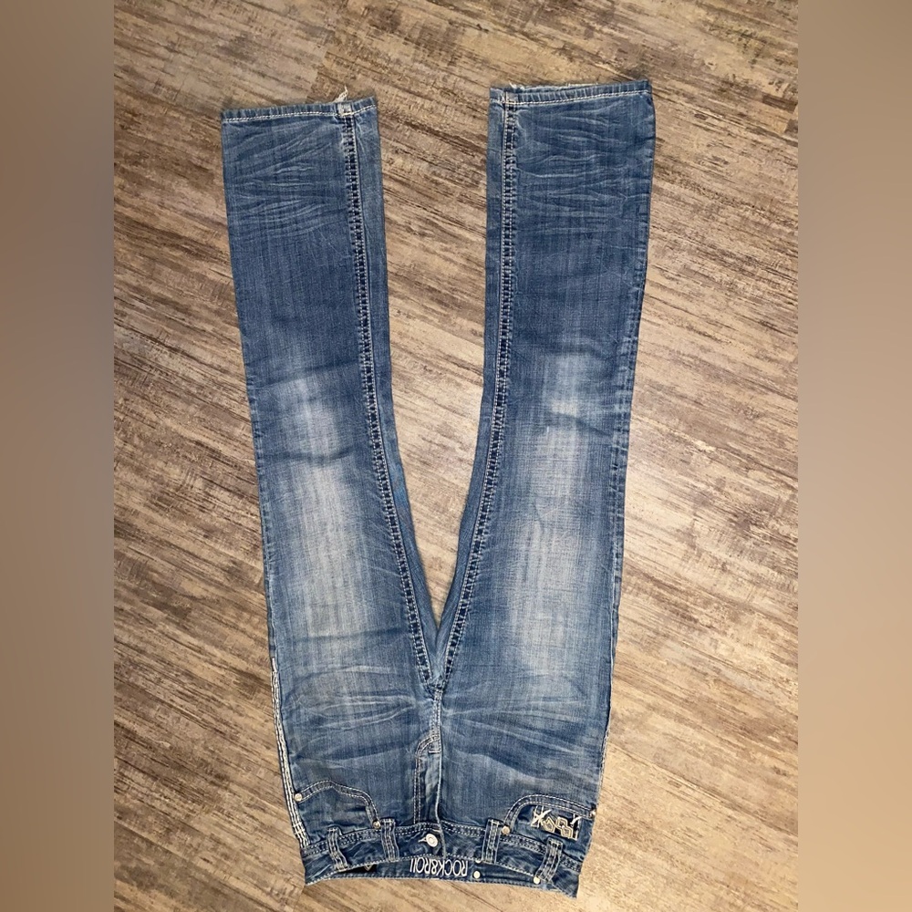 Stylish Blue Women's Straight Leg Jeans